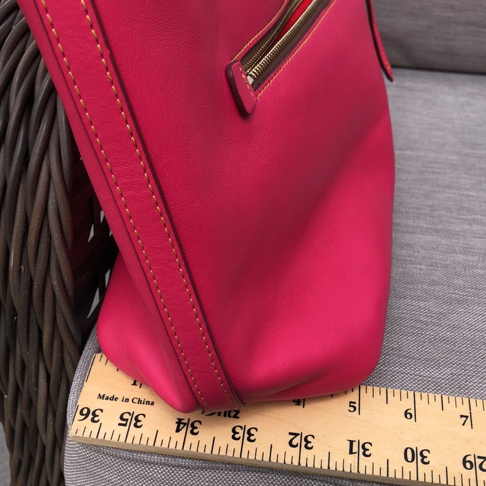 Dooney & Bourke Florentine Fuchsia Pink tote - Picture 11 of 12